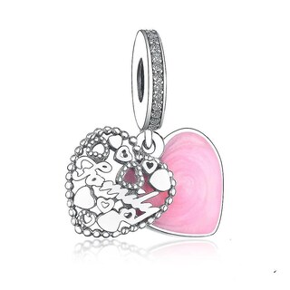 Foto 1 | Pulsera Con Colgante De Plata De Ley 925 Love Family Bead - Venta Internacional.