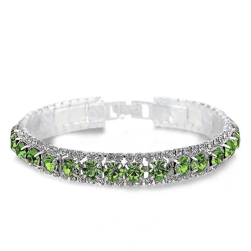 Foto 1 | Pulseras  Cadena  Brazaletes  Joyería Huoguo  Verde Claro  Para Mujer - Venta Internacional.