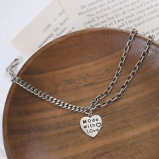 Foto 2 | Pulsera Huoguo Chapada En Plata Con Cadena Gruesa Vintage Para Mujer - Venta Internacional.