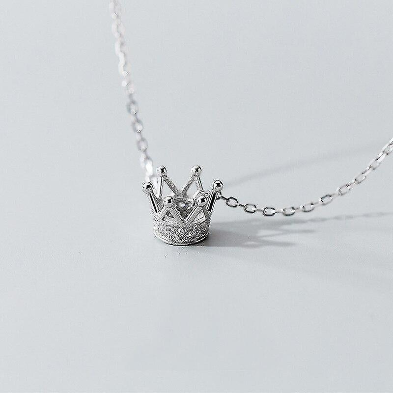 Foto 2 pulgar | Colgantes Huoguo Con Forma De Corona De Reina En Plata De Ley - Venta Internacional.