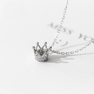 Foto 3 | Colgantes Huoguo Con Forma De Corona De Reina En Plata De Ley - Venta Internacional.
