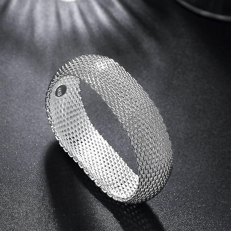 Foto 3 pulgar | Pulseras Trenzadas De Plata De Ley Para Mujer - Venta Internacional.