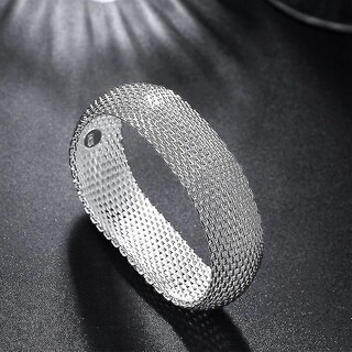 Foto 2 | Pulseras Trenzadas De Plata De Ley Para Mujer - Venta Internacional.