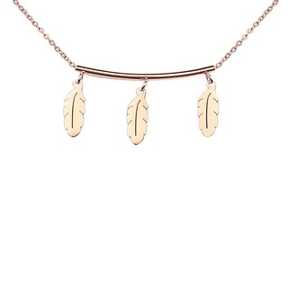 Foto 2 | Collar de Acero Inoxidable Enso para Mujer Ejn2166r Oro Rosa