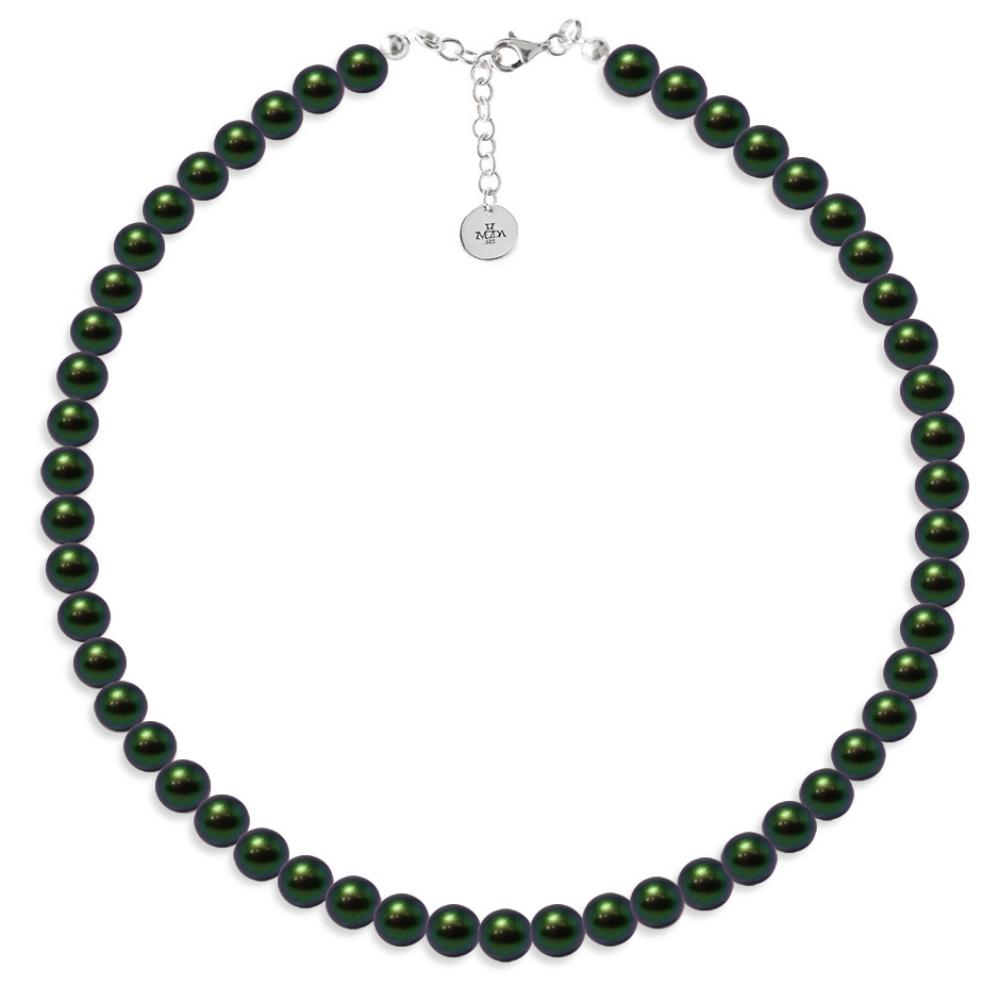 Collar Joyería Zvezda Verde con Plata