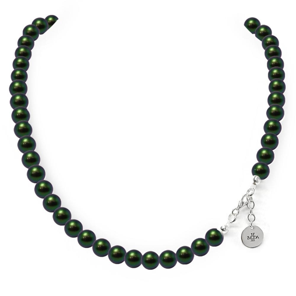 Foto 2 | Collar Joyería Zvezda Verde con Plata