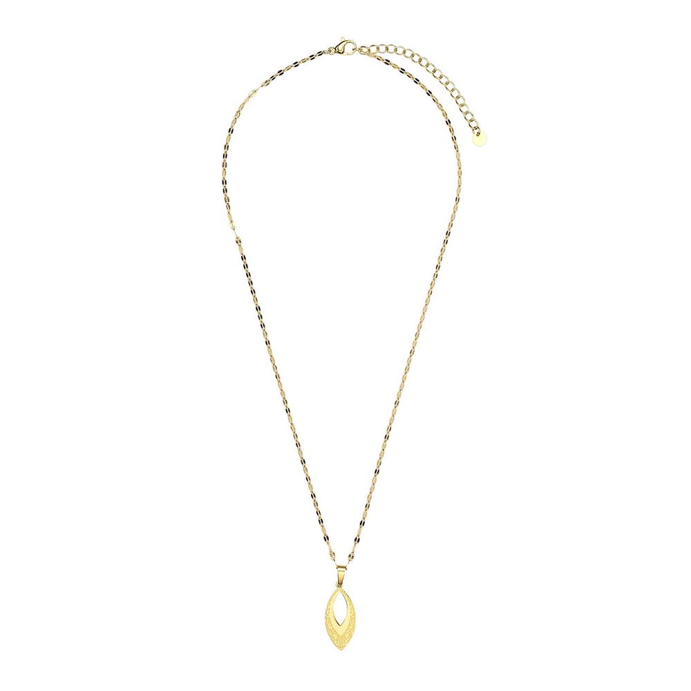Collar de Acero Inoxidable Enso color Dorado para Mujer