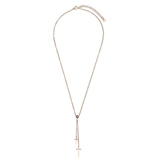 Foto 1 | Collar de Acero Inoxidable Enso color Oro Rosa para Mujer