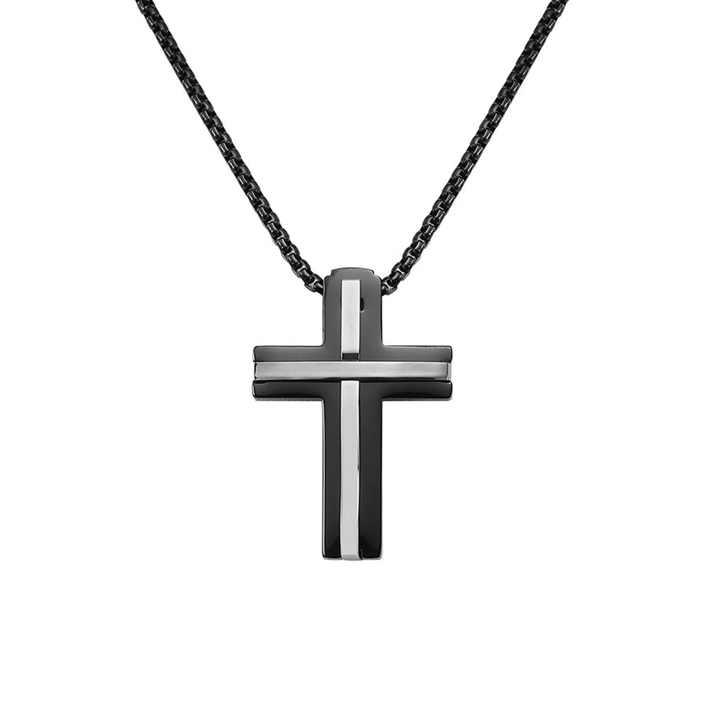 Foto 2 | Collar de Acero Inoxidable Enso Emn0088s para Hombre