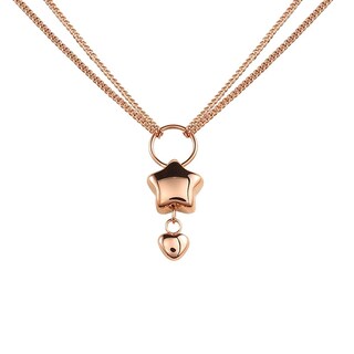 Foto 2 | Collar de Acero Inoxidable Enso para Mujer Ejn2181r Oro Rosa