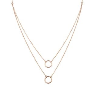 Foto 1 | Collar de Acero Inoxidable Enso para Mujer Ejn2178r Oro Rosa