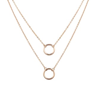 Foto 2 | Collar de Acero Inoxidable Enso para Mujer Ejn2178r Oro Rosa
