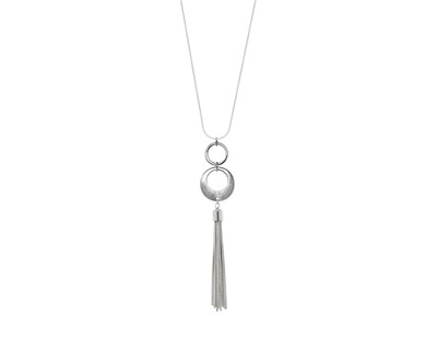 Foto 1 | Collar para Mujer Nine West 60444708-g03 Color Plateado