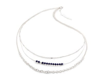 Foto 1 | Collar Nine West 19n00202 Plateado para Mujer