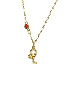 Foto 4 | Collar Zvezda ZCO-CH-LEO color Dorado Chapa de Oro 18k - Leo