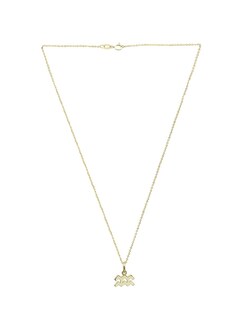 Foto 4 | Collar Zvezda ZCO-CH-ACUAR color Dorado Chapa de Oro 18k - Acuario