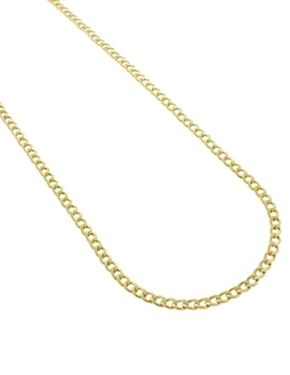 Foto 3 | Cadena Barbada Zvezda Chapa de Oro 18k