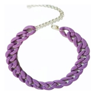 Foto 1 | Cadena Collar Acrílico Urbana Cubana Unisex