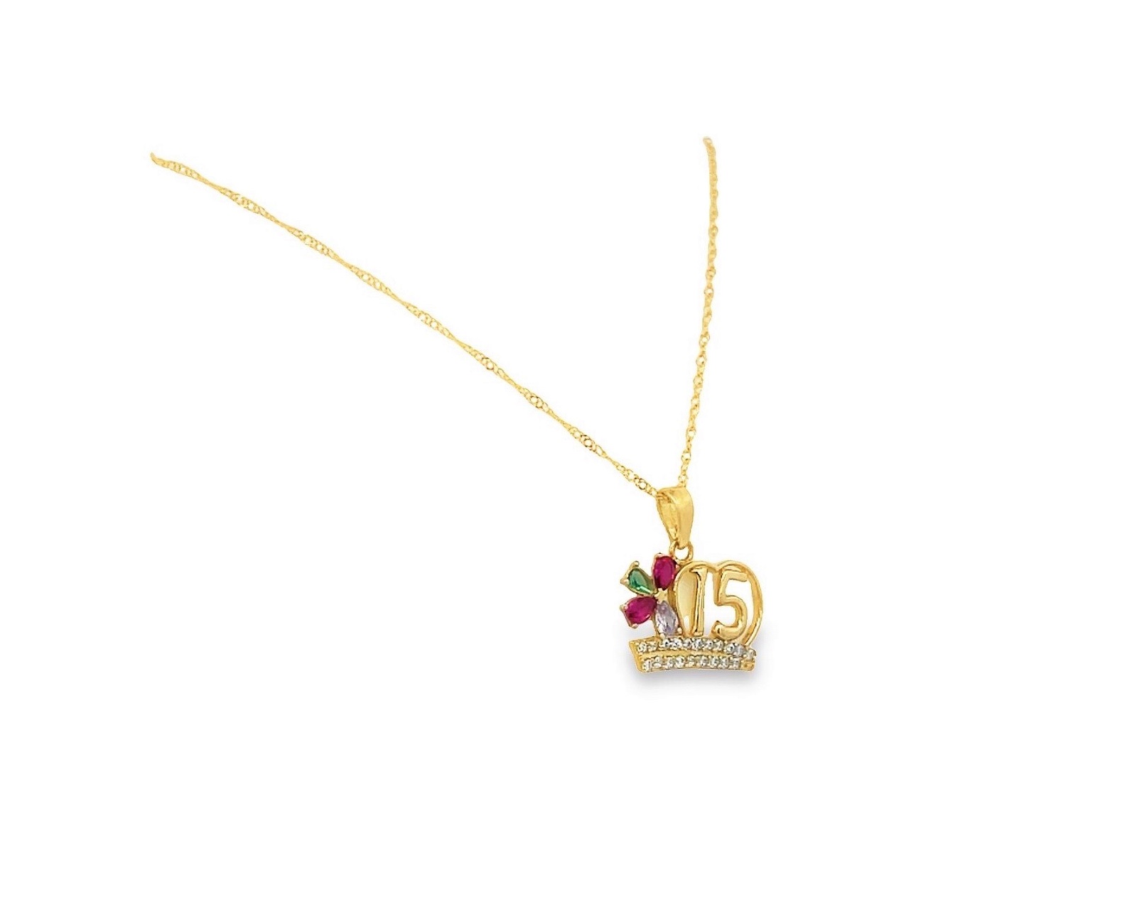 Foto 2 | Collar de Oro 10k Horoz Mi196 para Mujer