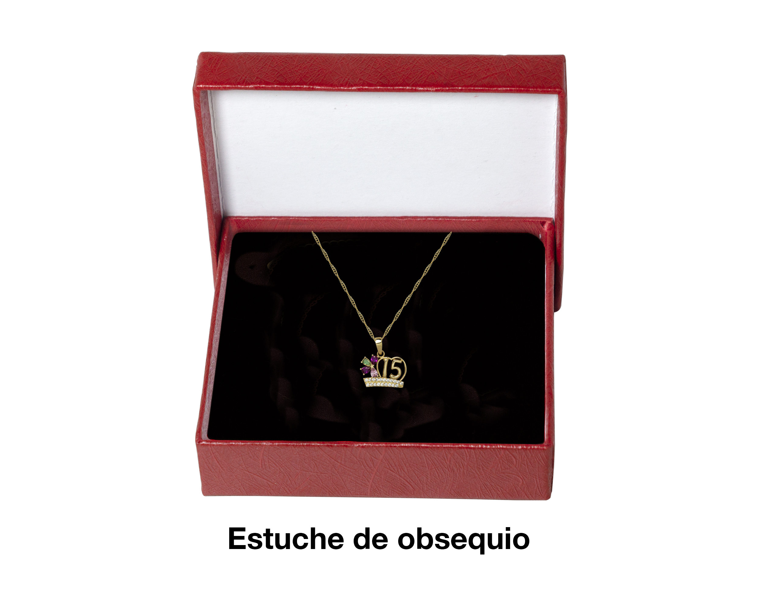 Foto 7 pulgar | Collar de Oro 10k Horoz Mi196 para Mujer