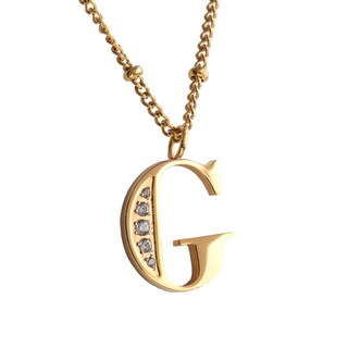 Foto 3 | Collar Luckyly Olga con Letra G