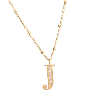 Foto 2 | Collar Luckyly Olga con Letra J