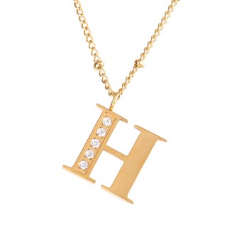 Foto 1 | Collar Luckyly Olga con Letra H