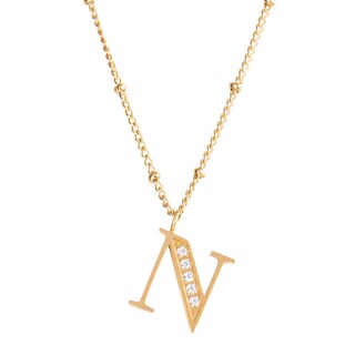 Foto 2 | Collar Luckyly Olga con Letra N