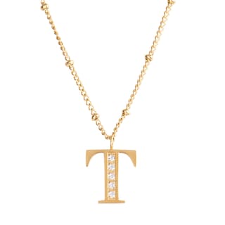 Foto 2 | Collar Luckyly Olga con Letra T