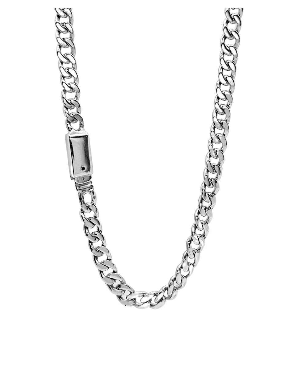 Foto 2 | Cadena Cubana de Plata .925 Crixus Joyería para Hombre