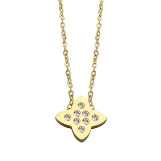 Foto 3 | Collar de Acero Enso Ejn3277g Dorado para Mujer