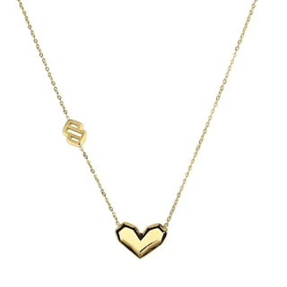 Foto 2 | Collar de Acero Inoxidable Enso EJN3270G Dorado para Mujer