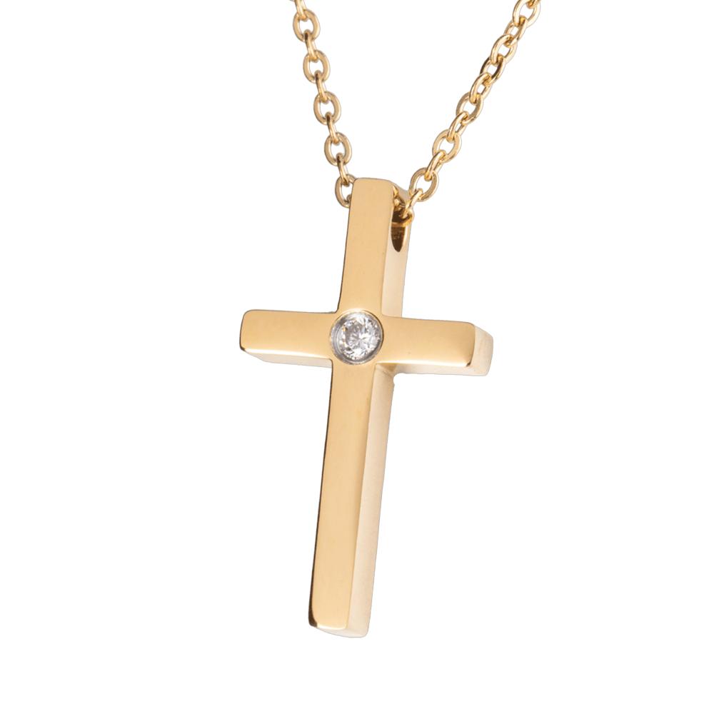 Foto 4 pulgar | Collar de Cruz Luckyly Vera para Mujer