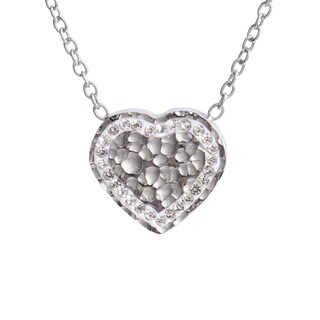 Foto 1 | Collar para Mujer con Dije de Corazón Luckyly, Modelo Frida Plata