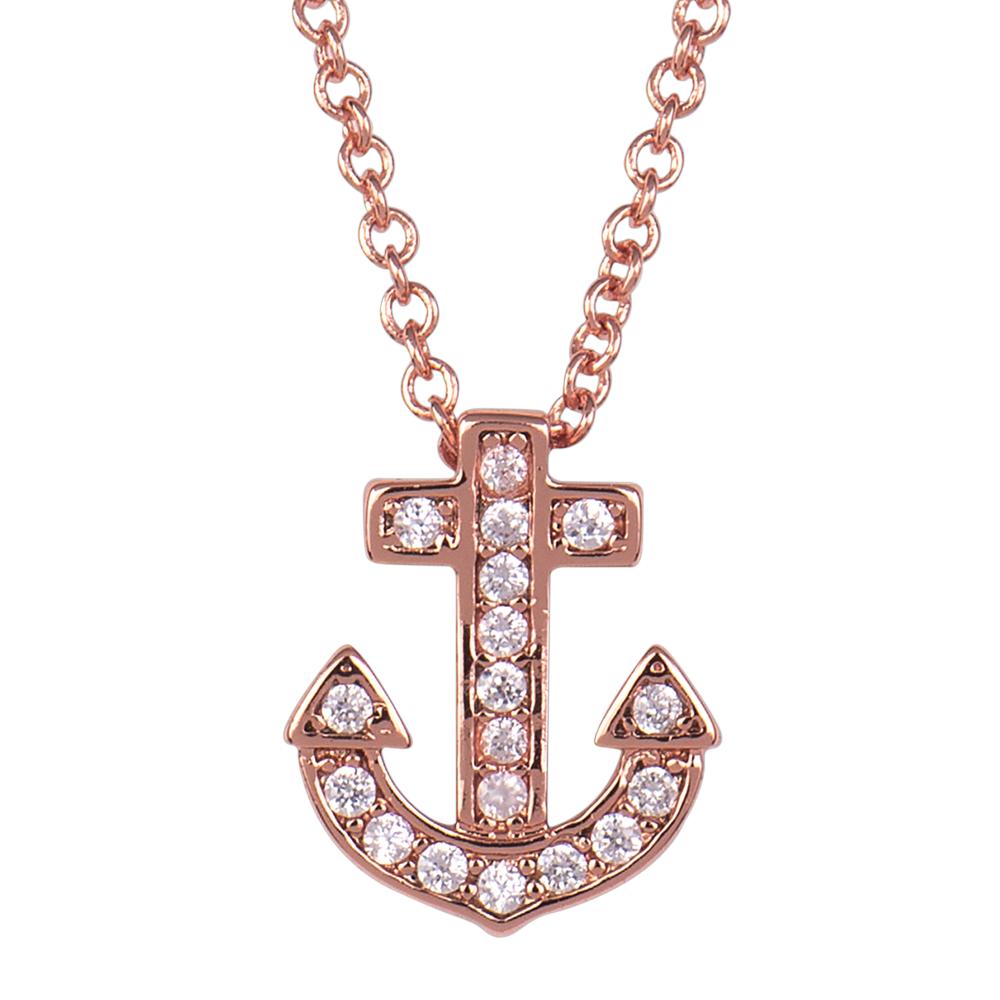 Foto 1 | Collar con Dije Luckyly Oro Rosa para Mujer
