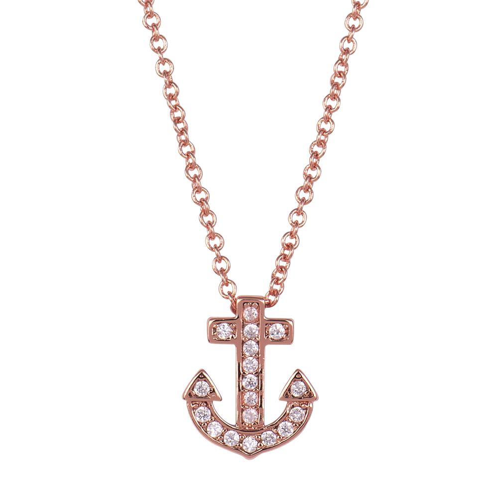 Foto 3 | Collar con Dije Luckyly Oro Rosa para Mujer