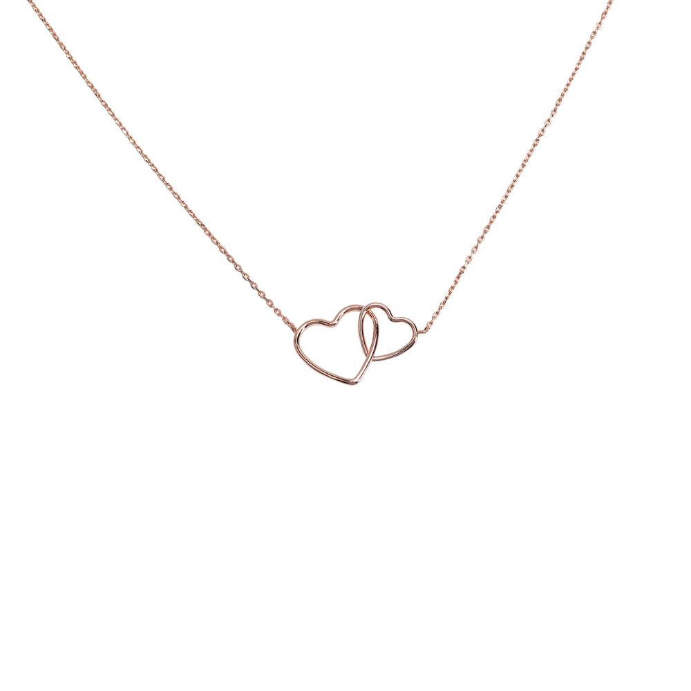 Foto 2 pulgar | Collar Luckyly Emma Rosa para Mujer