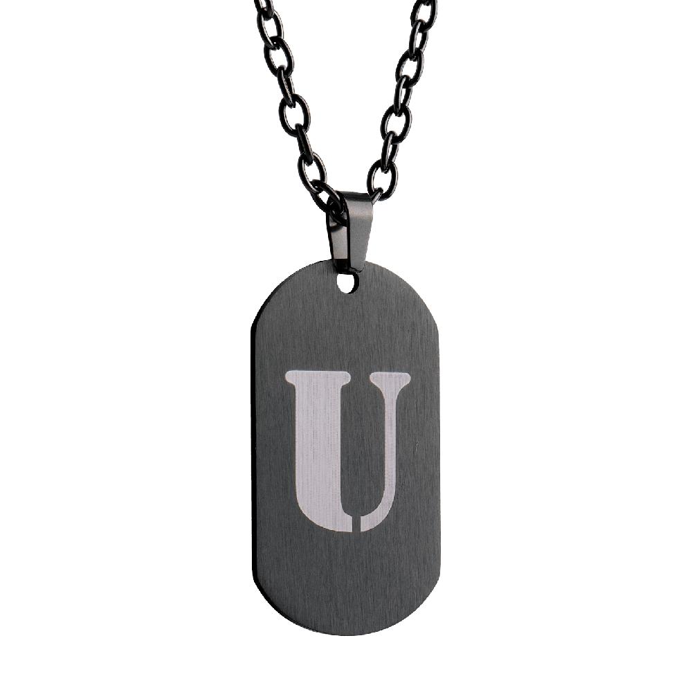 Foto 2 | Collar para Hombre de Inicial Letra U Luckman Dylan