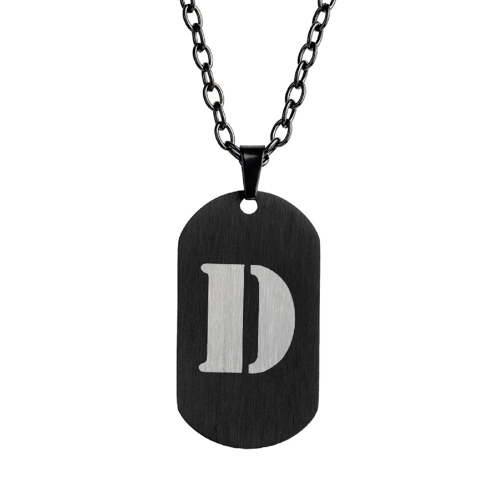 Foto 2 pulgar | Collar con Dije Letra D Luckman para Hombre