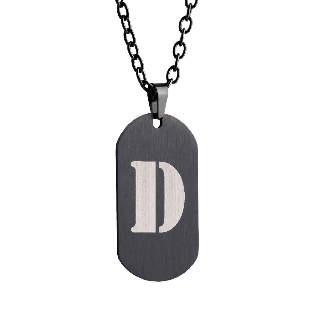 Foto 3 pulgar | Collar con Dije Letra D Luckman para Hombre