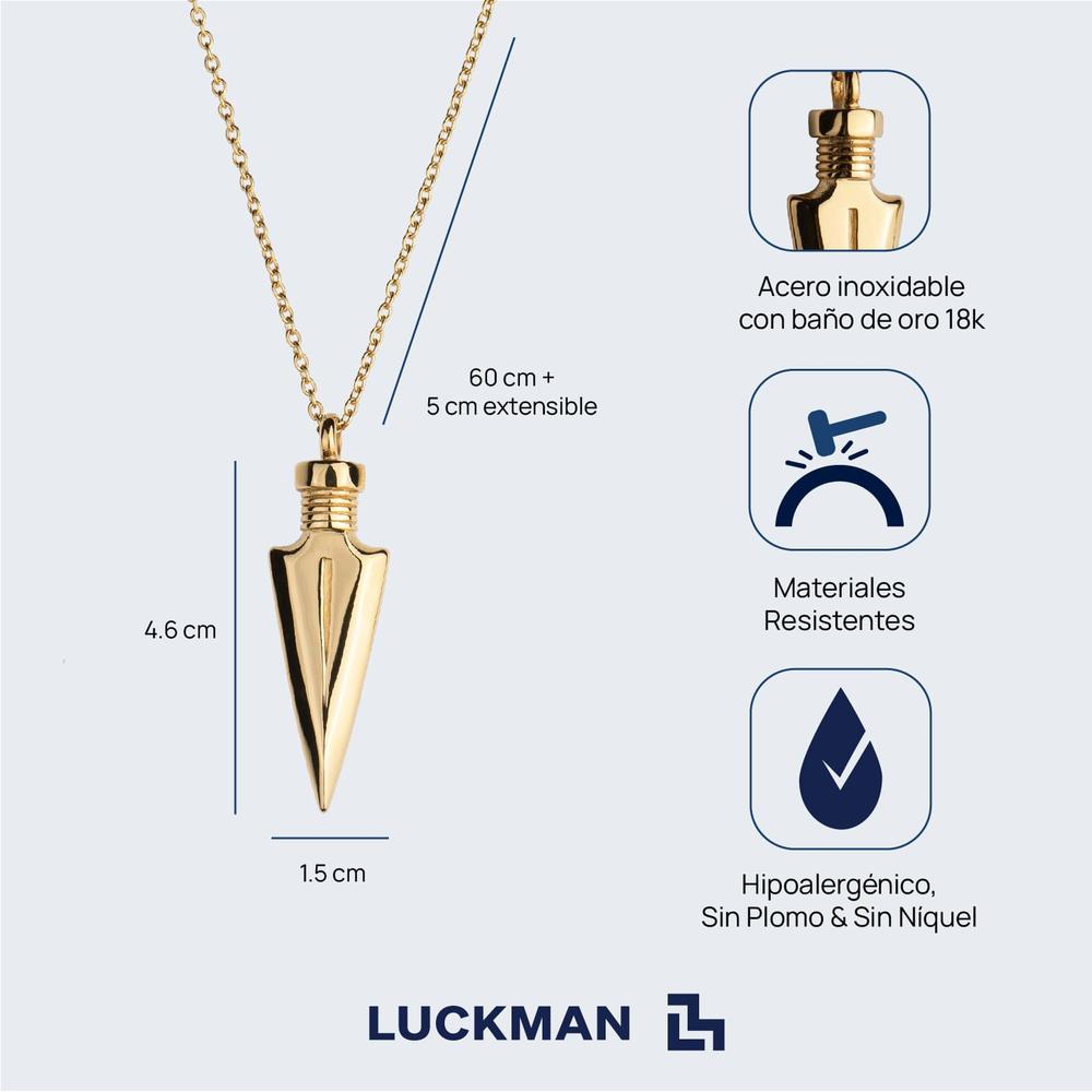 Foto 5 | Collar con Dije de Flecha Luckman Lance para Hombre