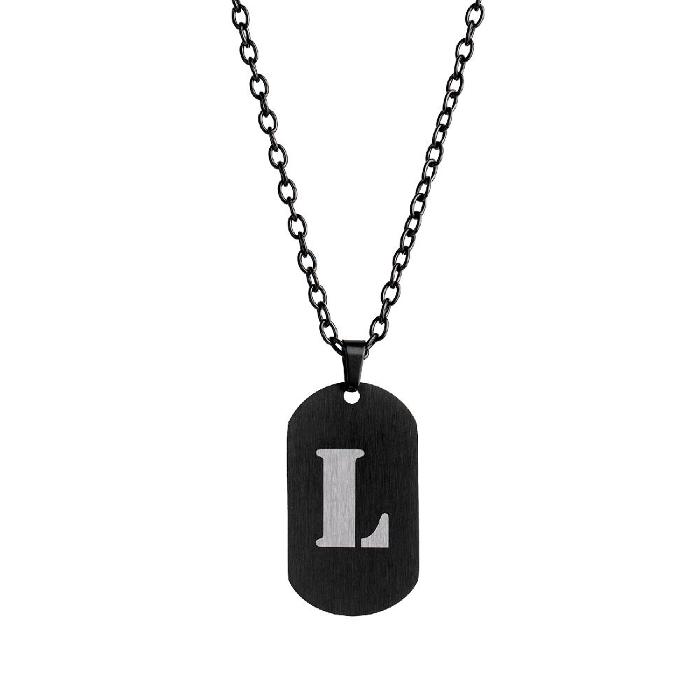 Foto 4 pulgar | Collar para Hombre de Inicial Letra L Luckman Dylan