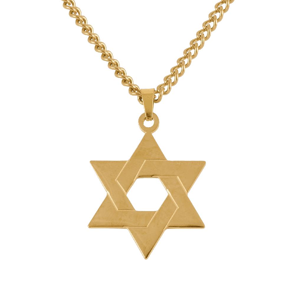 Foto 1 | Collar de Estrella de David Luckman Dave para Hombre