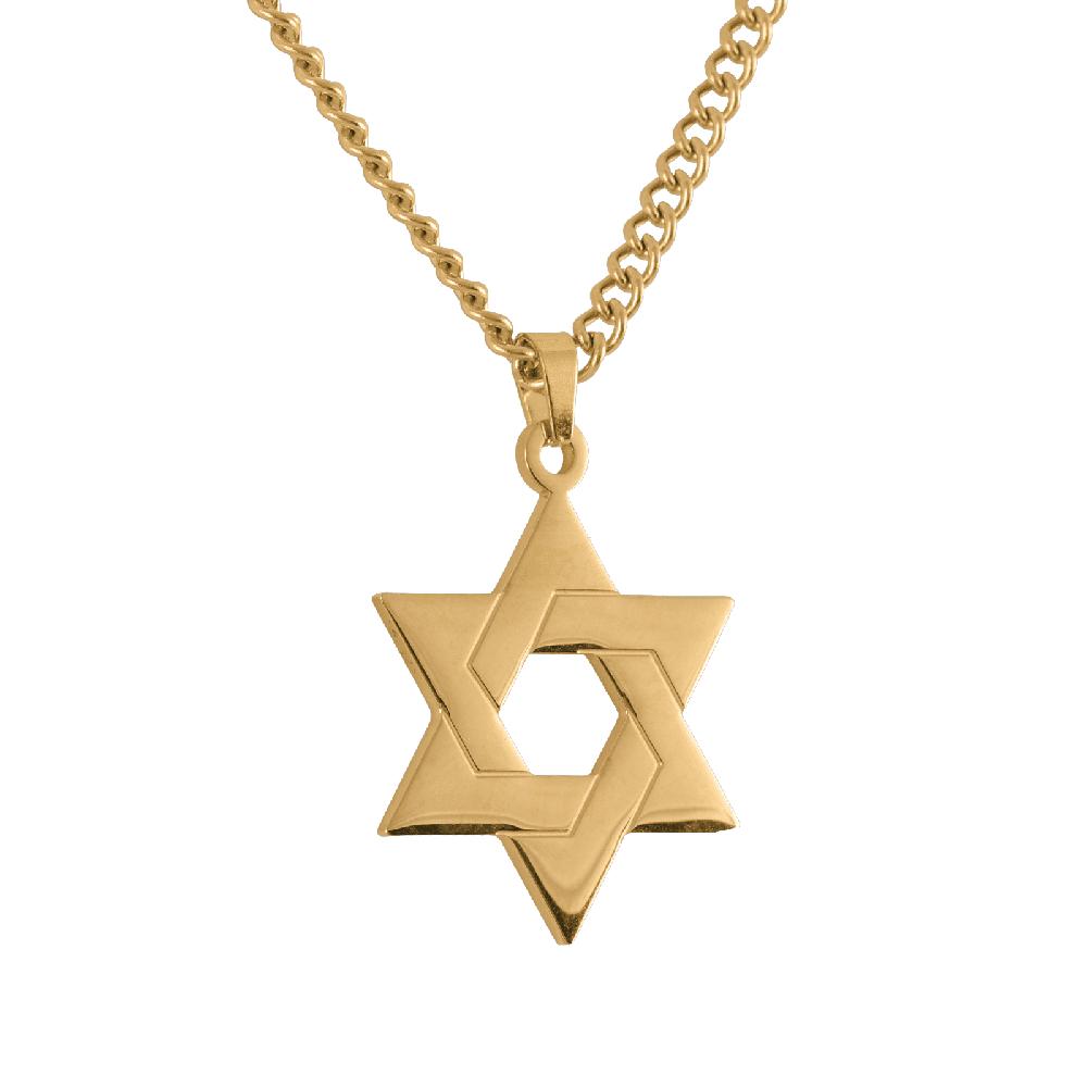 Foto 2 | Collar de Estrella de David Luckman Dave para Hombre