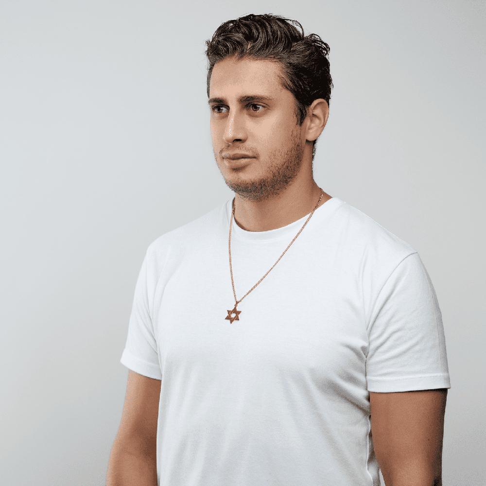 Foto 4 | Collar de Estrella de David Luckman Dave para Hombre