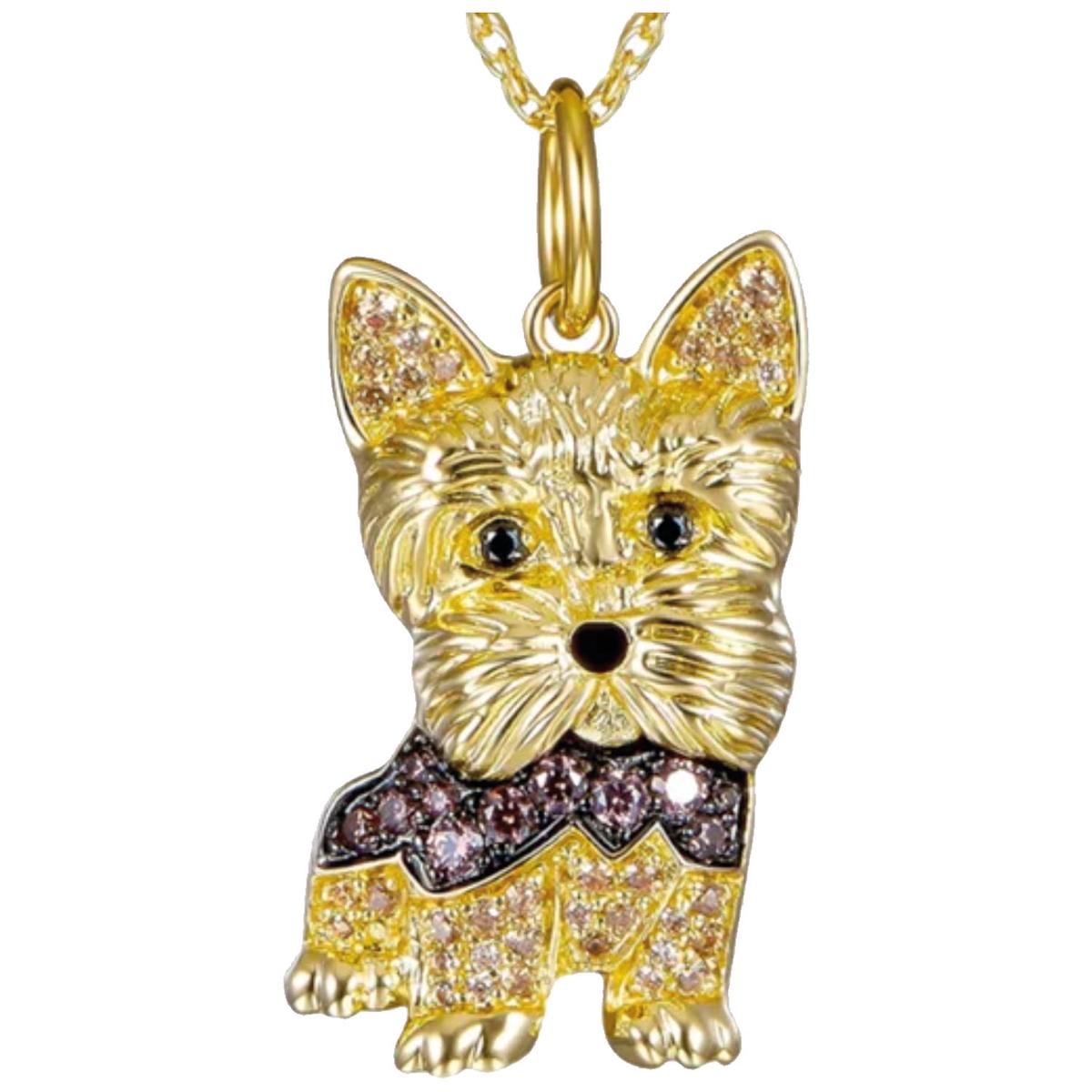 Cadena Elegantes De Mascotas High Monaco Mxoek-001 1 Pieza Dorado