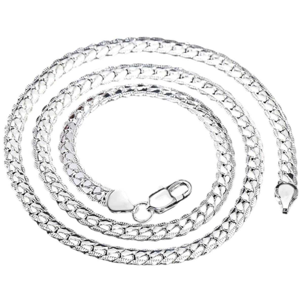 Foto 4 pulgar | Collar Unisex Ventdepot Mxepm-001 1 Pieza Plata