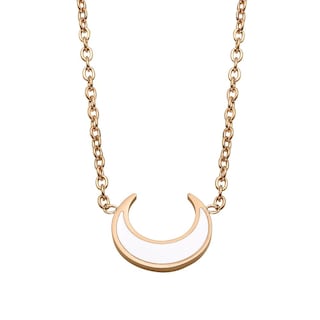 Foto 2 | Collar de Acero Inoxidable Enso Rosa para Mujer