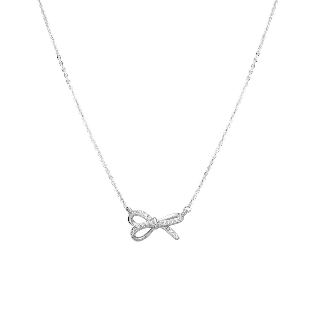 Collar De Plata 925 Enso Para Mujer Esn085s Plateado