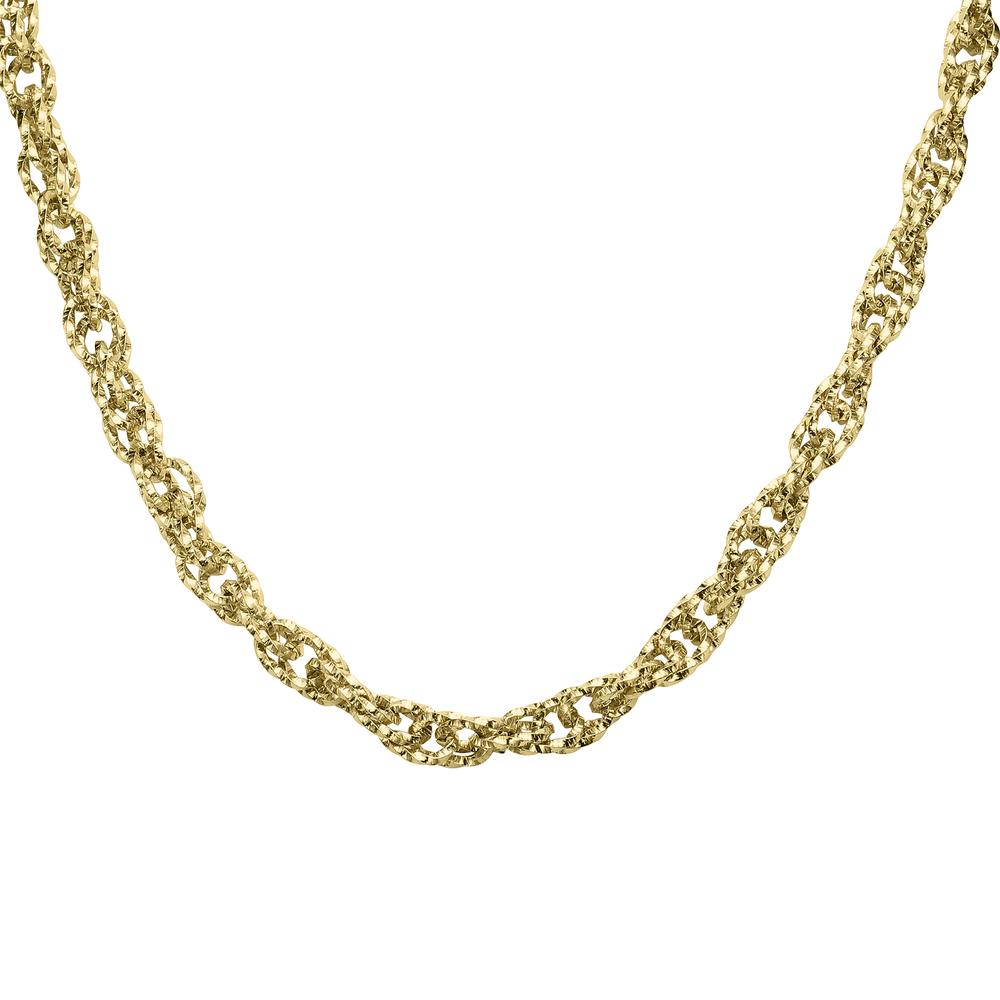 Collar De Acero Inoxidable Enso Para Dama Eice232108g Dorado